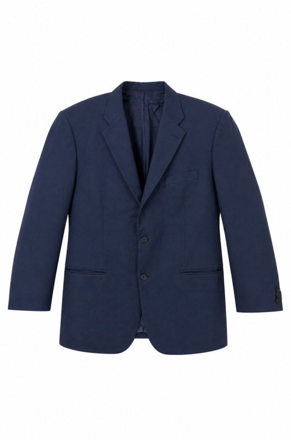 90s  YOURAMALE BLAZER BLUE MEN PRE OWNED L
