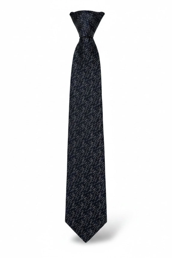 YVES SAINT LAURENT TIE CLASSIC NAVY MENS PRE OWNED