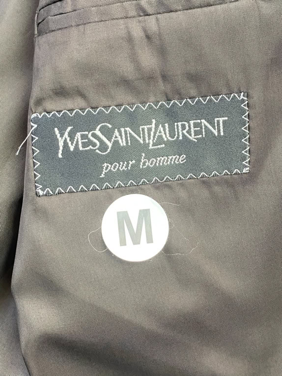 YVES SAINT LAURENT ΚΟΣΤΟΥΜΙΚΟ ΣΑΚΑΚΙ CLASSIC ΚΑΦΕ ΑΝΤΡΙΚΟ PRE OWNED M