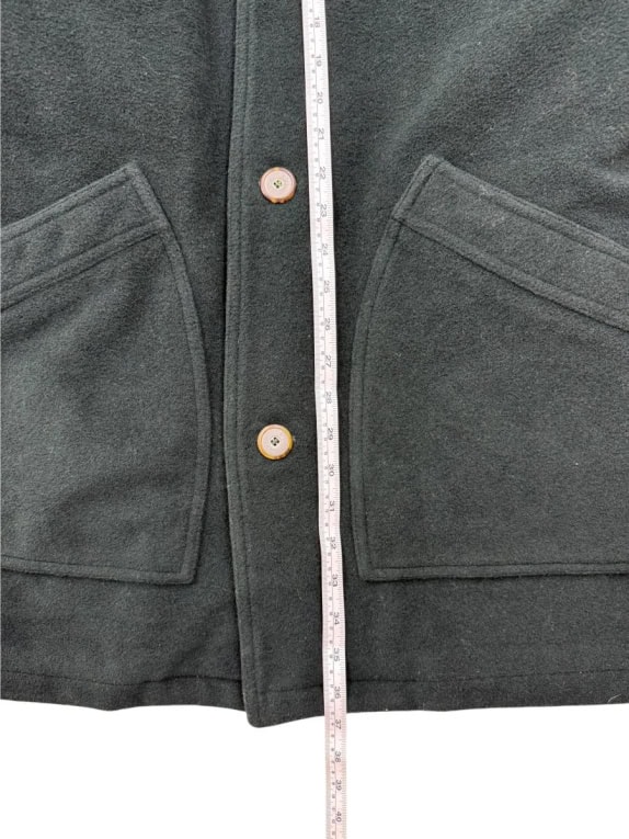 YVES SAINT LAURENT Sportswear Vintage Παλτό Με Εσωτερική Επένδυση Μαύρο Ανδρικό L