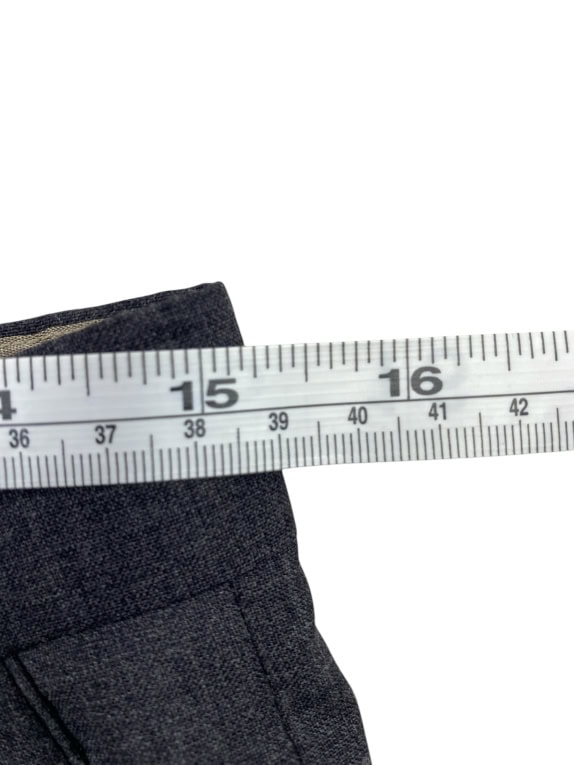 Zanella Παντελόνι Υφασμάτινο Tailored VINTAGE Logo Γκρι Ανδρικό 48 (S)