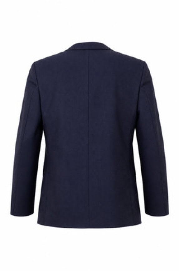 VINTAGE  BLAZER PINSTRIPE BLU UOMO PRE OWNED L