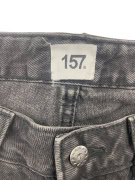 157. JEANS CASUAL WASHED BLACK MENS L
