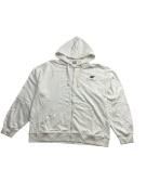 4F Felpa casual con cappuccio logo bianca da uomo XXL