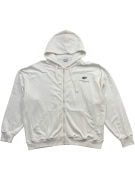 4F Zip Hoodie Logo Λευκό Unisex XXL