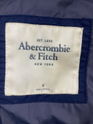 Abercrombie & Fitch Μπουφάν Puffer Casual Logo Μαύρο Γυναικείο M