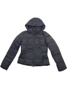 Abercrombie & Fitch Μπουφάν Puffer Casual Logo Μαύρο Γυναικείο M