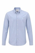 ABERCROMBIE AND FITCH CAMICIA MINIMAL CELESTE UOMO PRE OWNED L