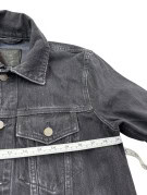 ABERCROMBIE FITCH ΤΖΙΝ ΜΠΟΥΦΑΝ WASHED ΞΕΘΩΡΙΑΣΜΕΝΟ ΜΑΥΡΟ ΑΝΤΡΙΚΟ PRE OWNED S