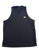 ADIDAS Sleeveless Training Top AEROREADY Logo Black Men's 2XL
