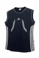 ADIDAS TANK TOP VINTAGE EQUIPMENT LOGO BLACK MEN'S M
