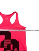 ADIDAS ΑΜΑΝΙΚΟ ΤΟΠ ATHLETIC GRAPHIC ΡΟΖ ΓΥΝΑΙΚΕΙΟ PRE OWNED S