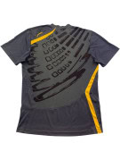 ADIDAS ATHLETIC TEE BLACK MEN PRE OWNED M
