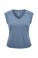 ADIDAS MAGLIA SPORTIVA CLIMA365 CON LOGO BLU DA DONNA M