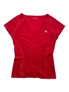 ADIDAS ΑΘΛΗΤΙΚΗ ΜΠΛΟΥΖΑ CLIMACOOL LOGO ΚΟΚΚΙΝΟ ΓΥΝΑΙΚΕΙΟ M