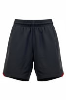 ADIDAS pantaloncini sportivi Performance con zip neri/rossi da uomo S
