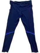 Adidas Athletic Leggings Blue Performance Men’s M