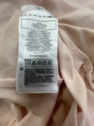 ADIDAS PERFORMANCE TRAINING T-SHIRT LOGO BEIGE PINK WOMEN M