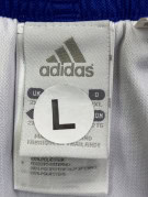 ADIDAS SHORTS SPORTIVI MINIMAL BLU UOMO PRE OWNED L