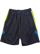 ADIDAS ATHLETIC SHORTS SPORTSWEAR BLACK MENS PRE OWNED L