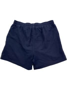 Pantaloncini sportivi adidas vintage performance con logo ricamato blu scuro da uomo M