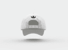 ADIDAS BASEBALL CAP MINIMAL WHITE MEN PRE OWNED