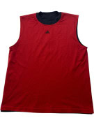 ADIDAS BASKETBALL JERSEY SPORTSWEAR ΚΟΚΚΙΝΟ ΑΝΤΡΙΚΟ PRE OWNED L