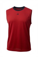 ADIDAS BASKETBALL JERSEY SPORTSWEAR ΚΟΚΚΙΝΟ ΑΝΤΡΙΚΟ PRE OWNED L