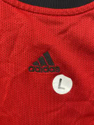 ADIDAS BASKETBALL JERSEY SPORTSWEAR ΚΟΚΚΙΝΟ ΑΝΤΡΙΚΟ PRE OWNED L