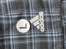 ADIDAS BASKETBALL SHORTS PLAID ΓΚΡΙ ΑΝΤΡΙΚΟ PRE OWNED L