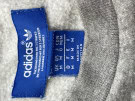 Y2K ADIDAS FELPA CREWNECK MINIMAL GRIGIO UOMO PRE OWNED M