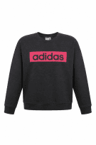 ADIDAS CREWNECK MINIMAL ΜΑΥΡΟ ΓΥΝΑΙΚΕΙΟ PRE OWNED S