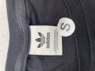 ADIDAS CROP TEE GRAPHIC NERO DONNA PRE OWNED S