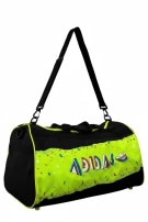 ADIDAS DUFFLE BAG VINTAGE NEON GREEN UNISEX PRE OWNED