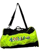 ADIDAS DUFFLE BAG VINTAGE NEON GREEN UNISEX PRE OWNED