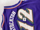1990s NBA ΦΑΝΕΛΑ ΜΠΑΣΚΕΤ JAZZ VINTAGE ΜΩΒ ΑΝΤΡΙΚΟ PRE OWNED L