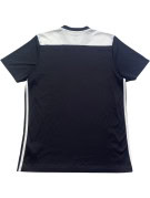 ADIDAS FOOTBALL JERSEY ATHLETIC BLACK WHITE MEN PRE OWNED L