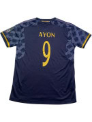 ADIDAS FOOTBALL JERSEY ATHLETIC NAVY UNISEX PRE OWNED L