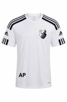 ADIDAS FOOTBALL JERSEY SPORTSWEAR WHITE MEN PRE OWNED M