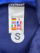 ADIDAS FOOTBALL JERSEY SPORTY NAVY AND YELLOW ΑΝΤΡΙΚΟ PRE OWNED S