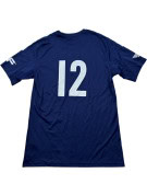 ADIDAS FOOTBALL JERSEY SPORTY NAVY ΑΝΤΡΙΚΟ PRE OWNED S