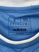 ADIDAS MAGLIA DA CALCIO SPORTIVA BLU UOMO PRE OWNED S