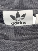 Adidas Sweatshirt Logo Dark Grey Unisex L