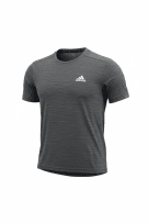 Adidas T-Shirt sportiva grigia Performance M