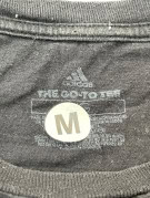ADIDAS T SHIRT MINIMAL NERO UOMO PRE OWNED M