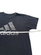 ADIDAS T SHIRT MINIMAL NERO UOMO PRE OWNED M