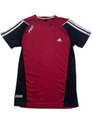 ADIDAS ΓΡΑΦΙΚΟ TEE ATHLETIC ΜΠΟΡΝΤΟ ΑΝΤΡΙΚΟ PRE OWNED XS