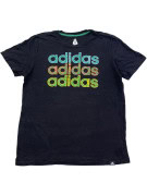 ADIDAS T SHIRT GRAFICA NERA UOMO PRE OWNED S