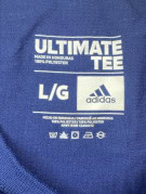 ADIDAS GRAPHIC TEE SPORTIVO BLU NAVY UOMO PRE OWNED L