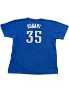 ADIDAS GRAPHIC TEE BASKETBALL BLUE MALE PRE OWNED M